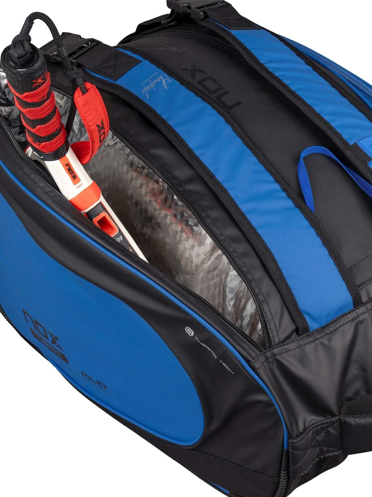 Nox ML10 Team Padel Racket Bag Black/Blue